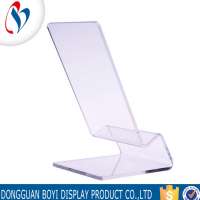 Acrylic Mobile Phone Display Stand Cell Phone Case Display Rack customized promotional