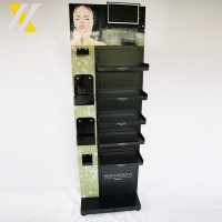 Professional Acrylic Cosmetic Display Makeup Brushes / Makeup Floor Stand Display For perfume Bottle