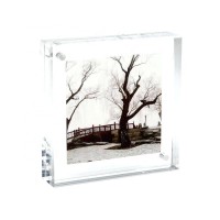 Acrylic frame/Magnetic acrylic frame /Clear glass magnet picture frame