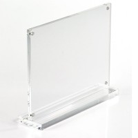 Acrylic picture frame 5x7/Magnetic acrylic stand up picture frame