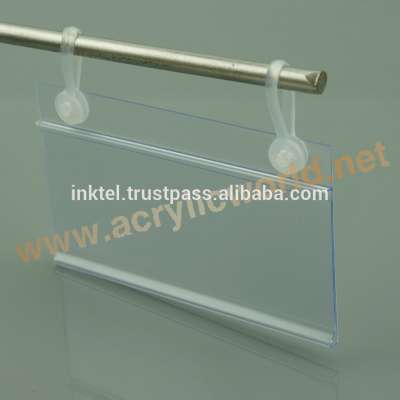 acrylic shelf talker/price tag//price rack