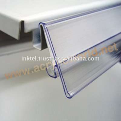 price holder /sign price holder stand/ acrylic shelf talkers