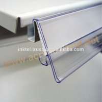 price holder /sign price holder stand/ acrylic shelf talkers