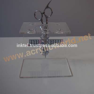 acrylic scissors holder