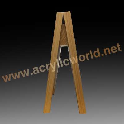 wood a frame sign ,A frame sign ,double sides wooden A frame sign