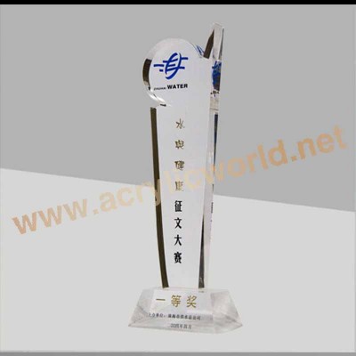 Acrylic Trophy shield award trophy trophies/souvenir awards